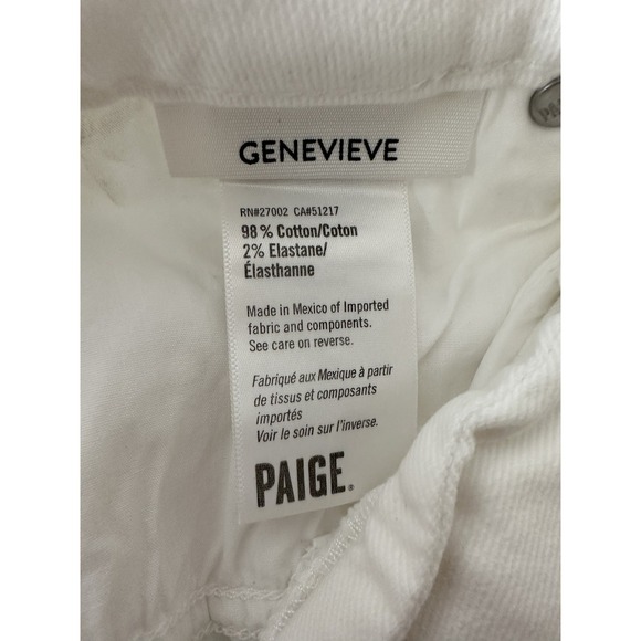 Paige Genevieve Jeans Womens 26 Flare‎ High Rise Stretch Retro Fit Festival - Picture 4 of 6